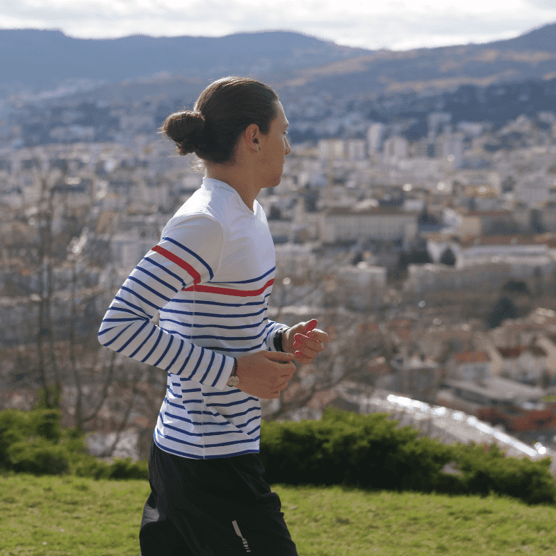 La Marinière Noire - Tshirt de sport homme running made in France - Le  Colibri Frenchy