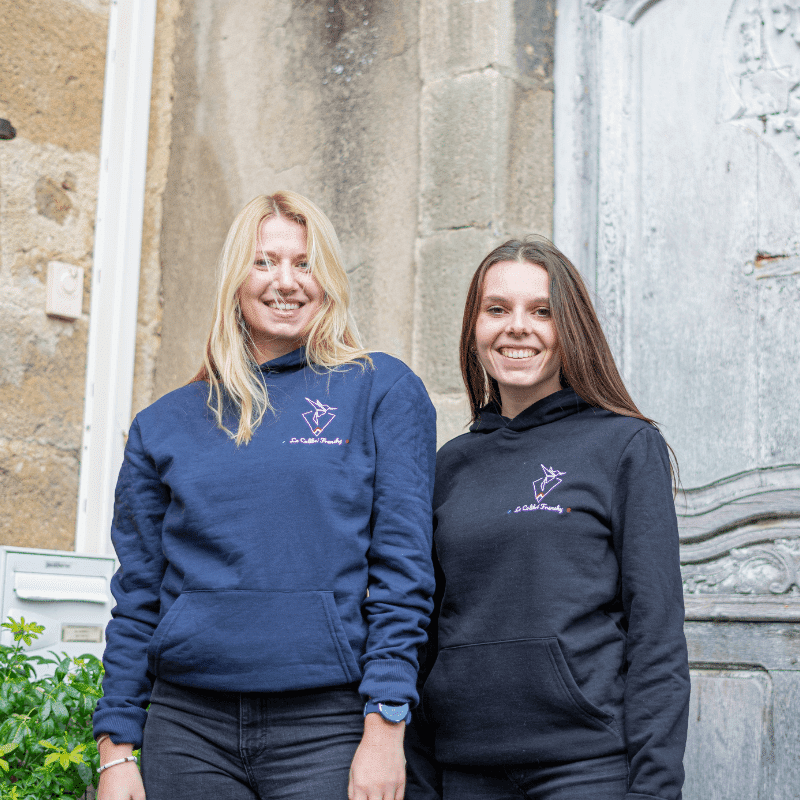 Sweat capuche femme fabriqué en France