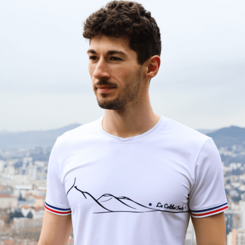 T-shirt de sport Made In France : L'Auvergnat (H)