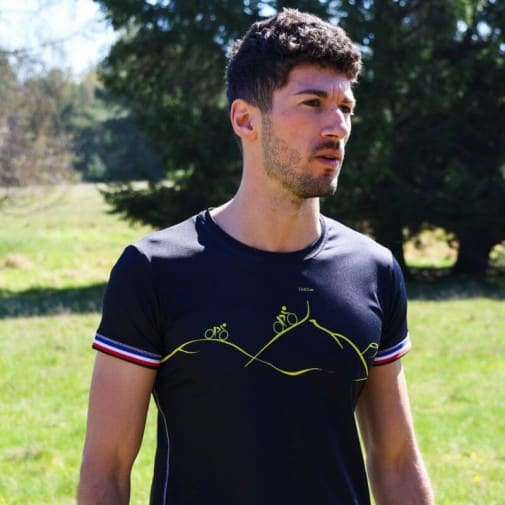 T-Shirt Running Homme Made in France et Recyclé — SANTORIN