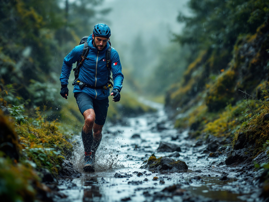 vêtement trail imperméable français